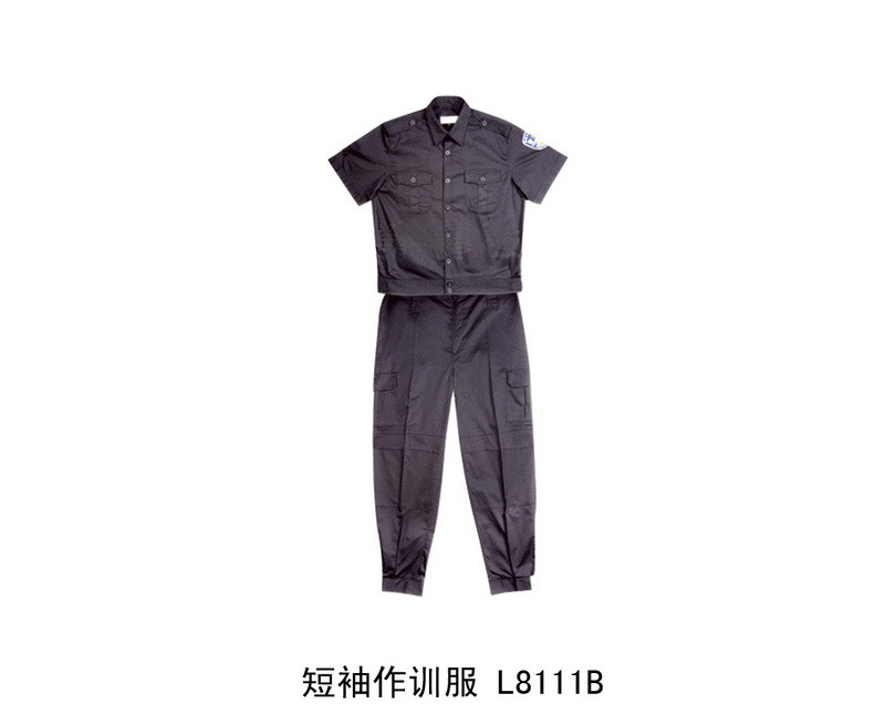 L8111B short-sleeved training uniform