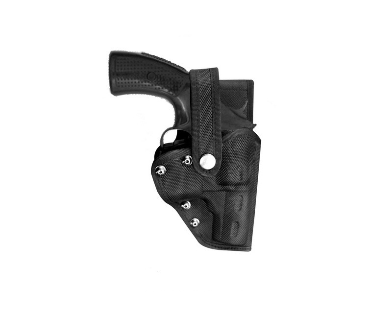 L8006D 9mm police revolver holster snatches