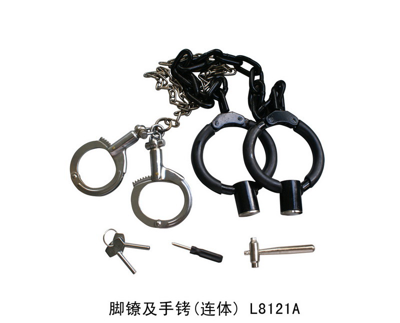 L8121A leg irons and handcuffs (Siamese)
