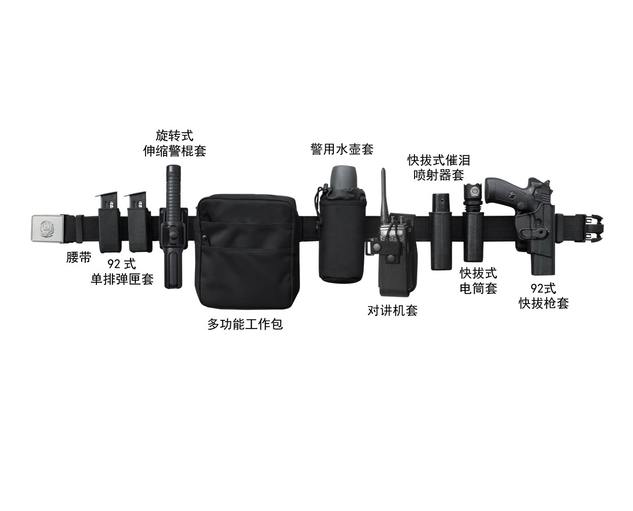 L9100A versatile modular belt components - nylon (Shanghai SWAT Use)