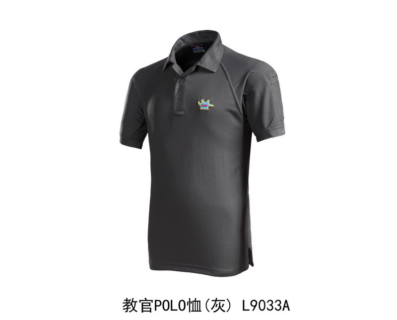 L9033A instructors POLO shirt (gray)