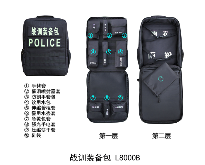 L8000B Tactical bag kit
